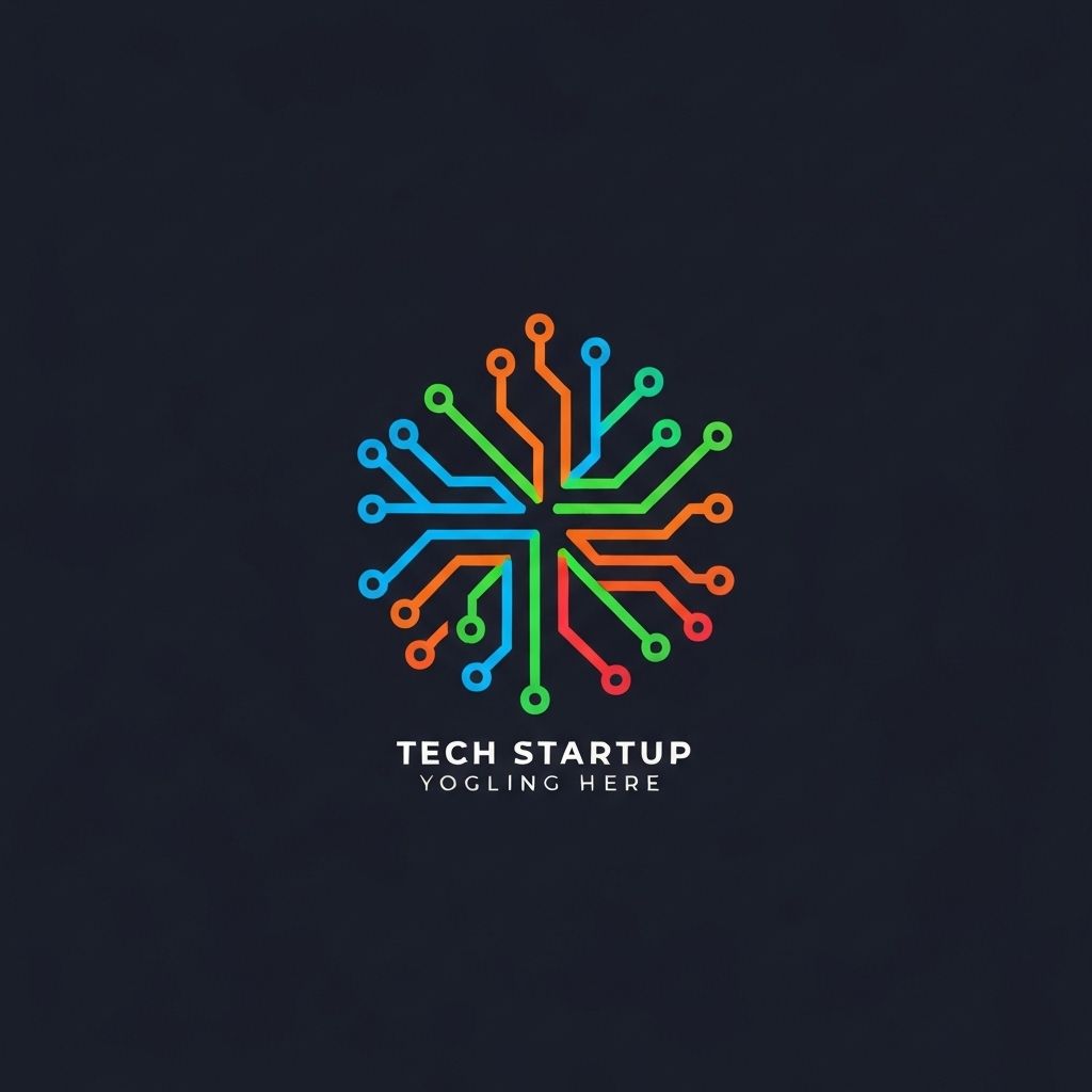 Tech startup branding